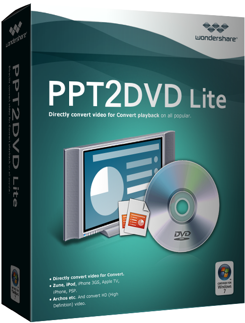 Wondershare PPT2DVD Lite